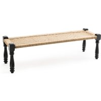 Adas Indian Style Bench in Mango Wood Rope - Retrocow