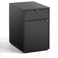 Angus Metal Office Unit with 1 Drawer + 1 Cupboard - Retrocow