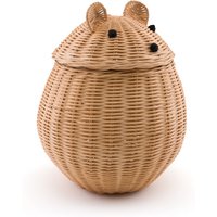 Barnita Mouse Rattan Basket - Retrocow