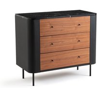 Cisare Marble & Leather Chest of Drawers - Retrocow