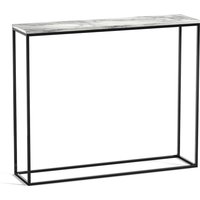 Mahaut Marble & Metal Console Table - Retrocow