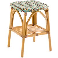 Musette Rattan & Weaving Side Table - Retrocow