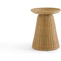 Provence Woven Rattan Side Table - Retrocow