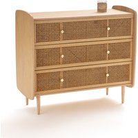 Tempa Chest of 2 Drawers in Rattan Cane - Retrocow