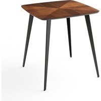 Watford Bistro Table with Inlaid Marquetry (Seats 2). - Retrocow