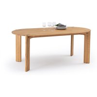 Elmo Solid Oak Dining Table (Seats 6-8) - Retrocow