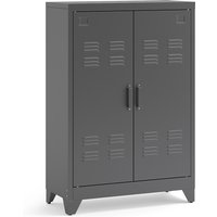 Hiba Low Metal Cabinet with Two Doors - Retrocow