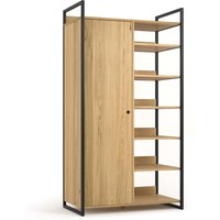 Hiba Modular Wardrobe with 1 Door & 6 Shelves - Retrocow