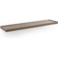 Tidder L100cm Grey Oak Wall Shelf - Retrocow