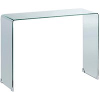 Cristalline Tempered Glass Console Table - Retrocow