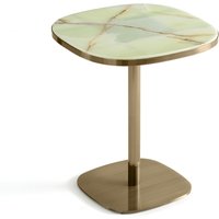 Lixfeld 60cm Diameter Jade & Metal Bistro Table (Seats 2) - Retrocow