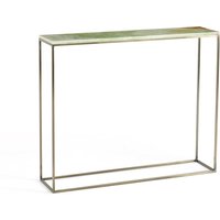 Mahaut Jade and Metal Console Table - Retrocow
