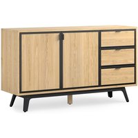 Daffo Sideboard with 2 Doors and 3 Drawers - Retrocow